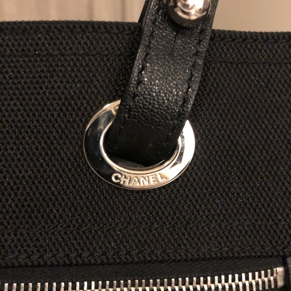 ❌SOLD❌Authentic Chanel Biarritz Large Tote - Picture 5 of 8